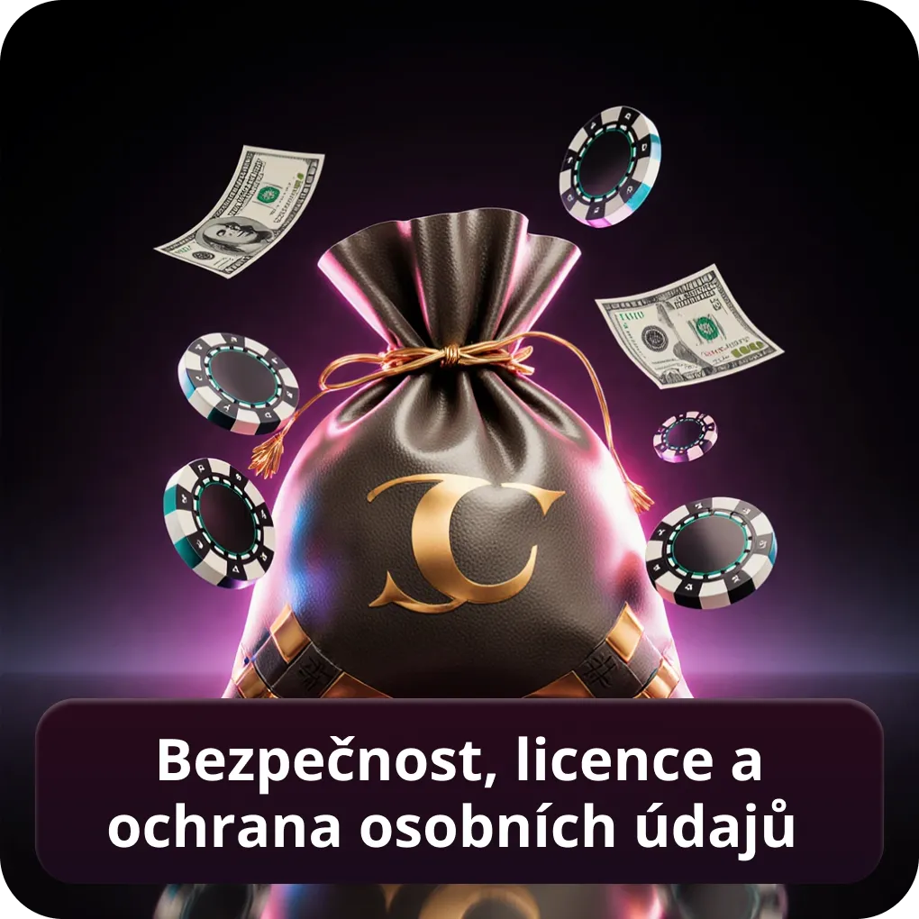 Bezpečnost, licence a ochrana osobních údajů